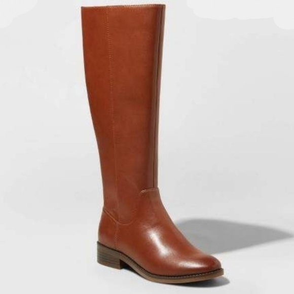 a new day Shoes - A New Day Cognac Analise Knee High Boots